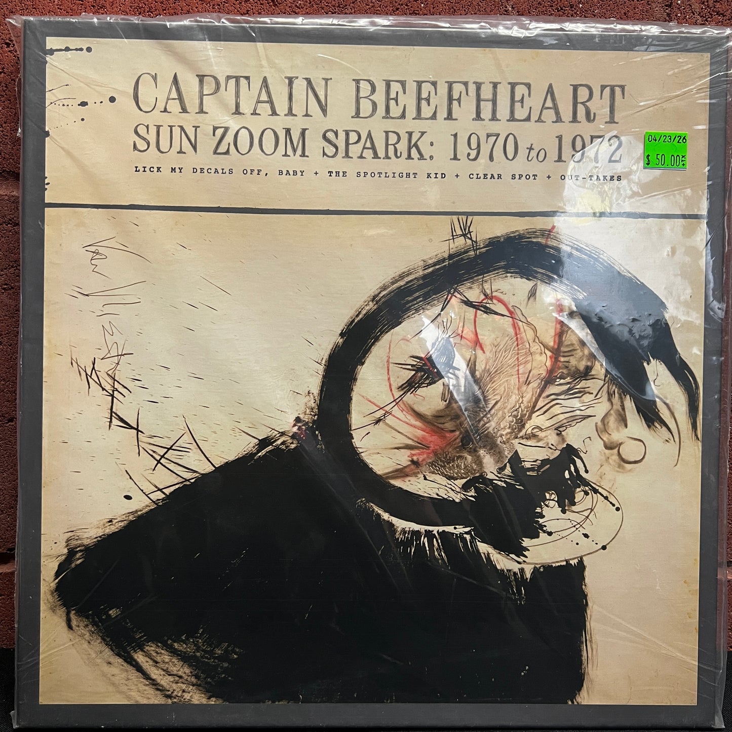 Used Vinyl: Captain Beefheart "Sun Zoom Spark: 1970 To 1972" 4xLP Box Set (Copy)