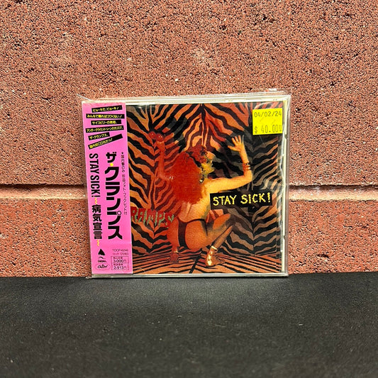 Used CD:  The Cramps "Stay Sick!" CD (Japanese Press)