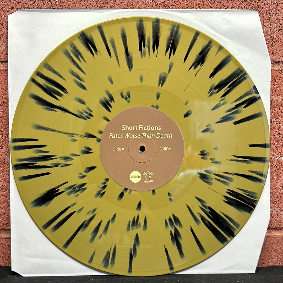 Used Vinyl:  Short Fictions ”Fates Worse Than Death” LP (Gold with black splatter)