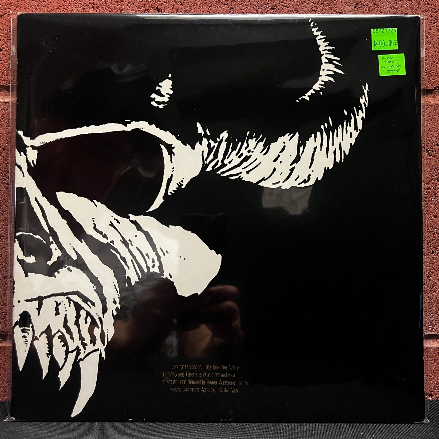 Used Vinyl: Danzig "S/T" LP (1st Press Promo Stamp Copy)