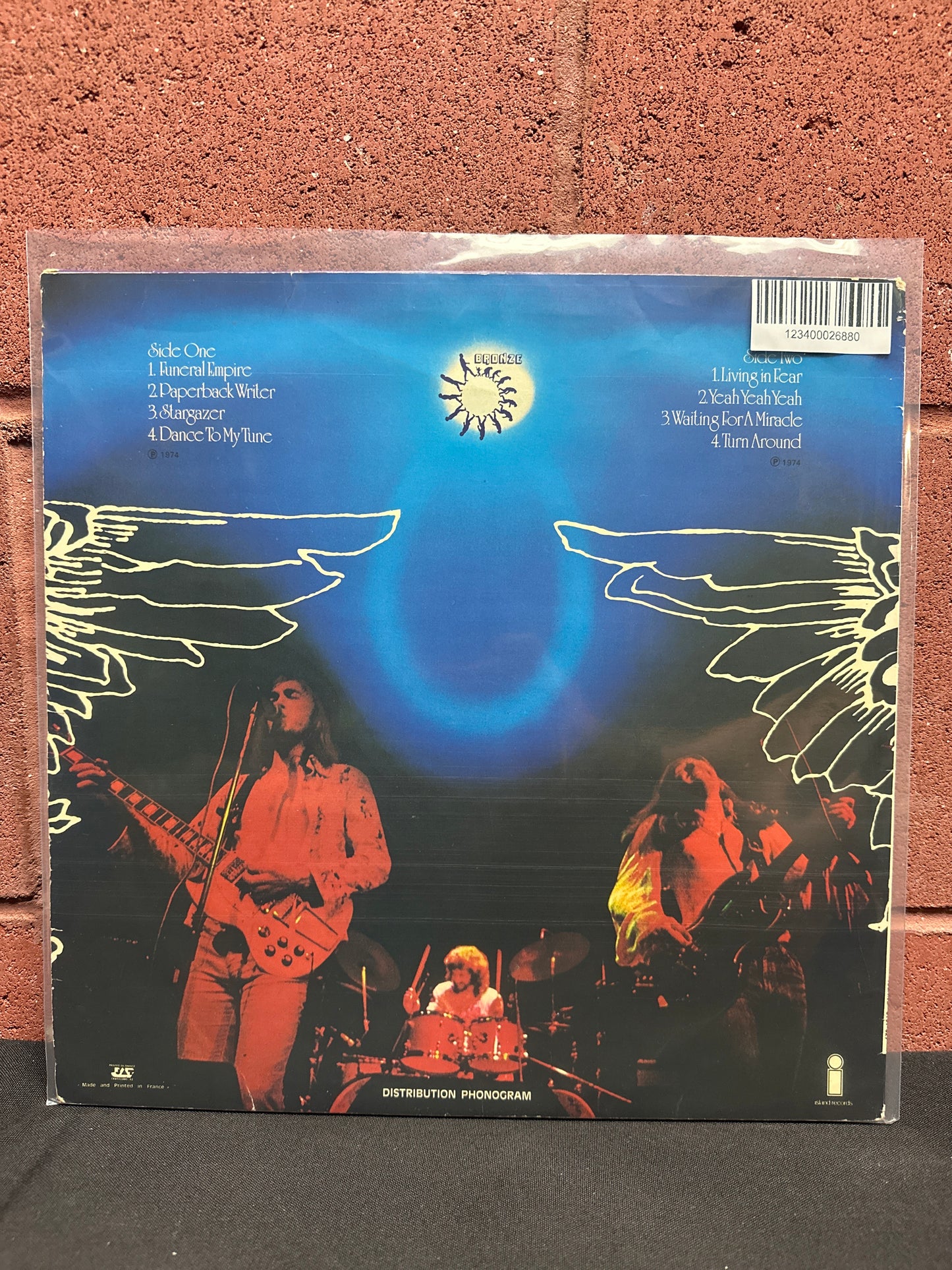 Used Vinyl:  Tempest ”Living In Fear” LP