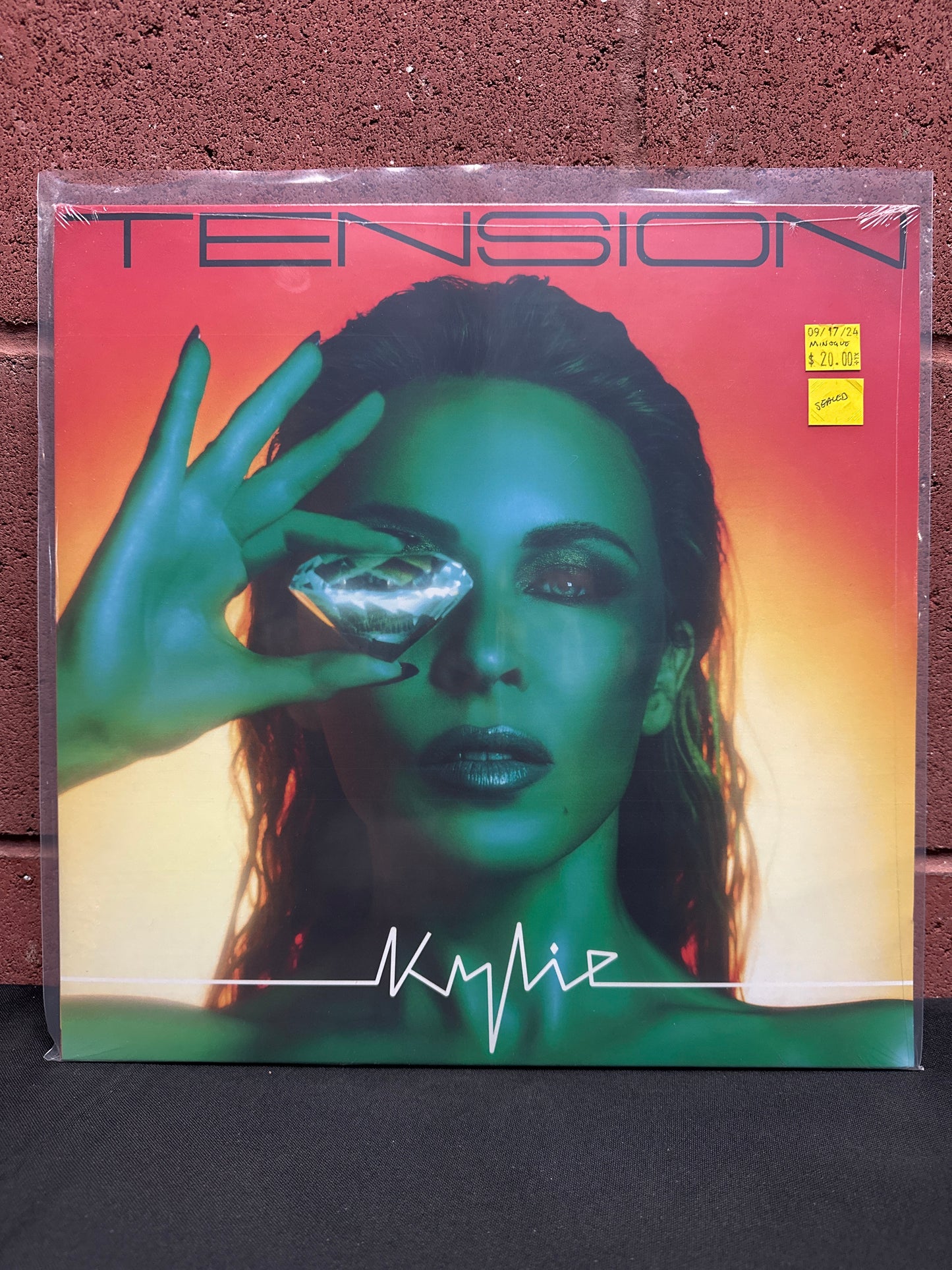 Used Vinyl:  Kylie Minogue ”Tension” LP