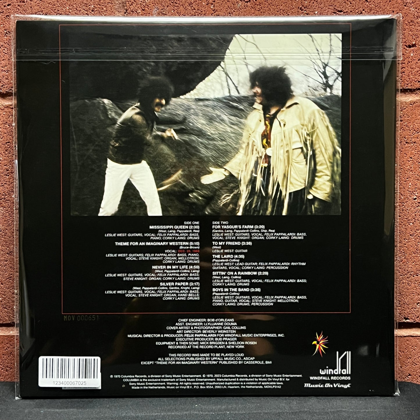 Used Vinyl: Mountain "Climbing!" LP (2023 Euro Press - 180g Flaming Yellow Press)