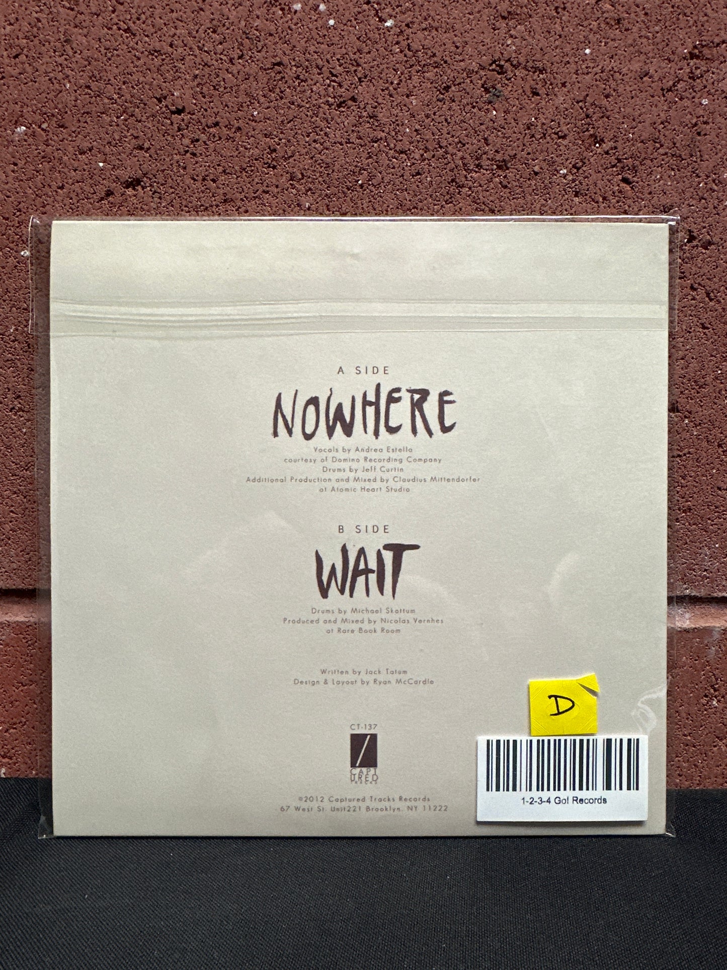 USED VINYL: Wild Nothing “Nowhere” 7"