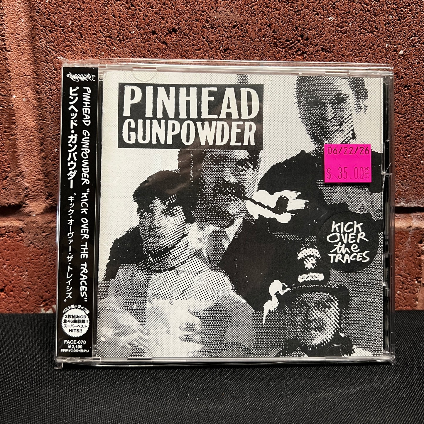 Used CD: Pinhead Gunpowder "Kick Over The Traces" 2xCD (2009 Japanese Press w/ Bonus Disc!)