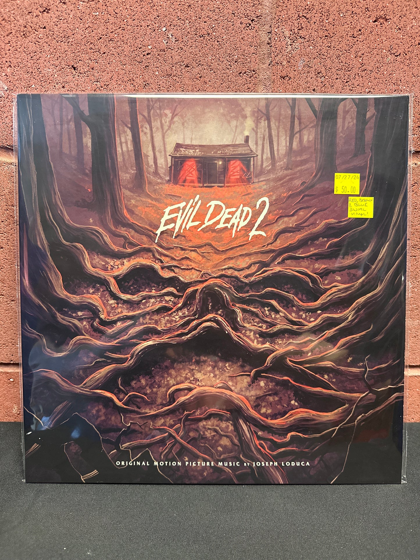 Used Vinyl:  Joseph LoDuca ”Evil Dead 2 (Original Motion Picture Music)” LP (Colored vinyl)