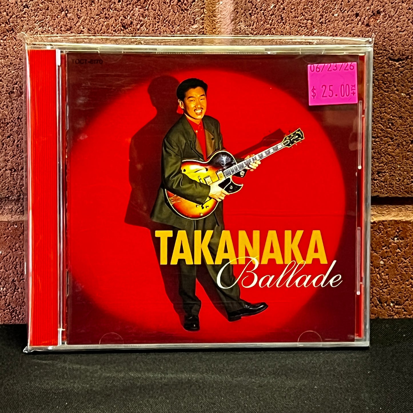 Used CD: Masayoshi Takanaka "Ballade" CD (1991 Japanese Press)