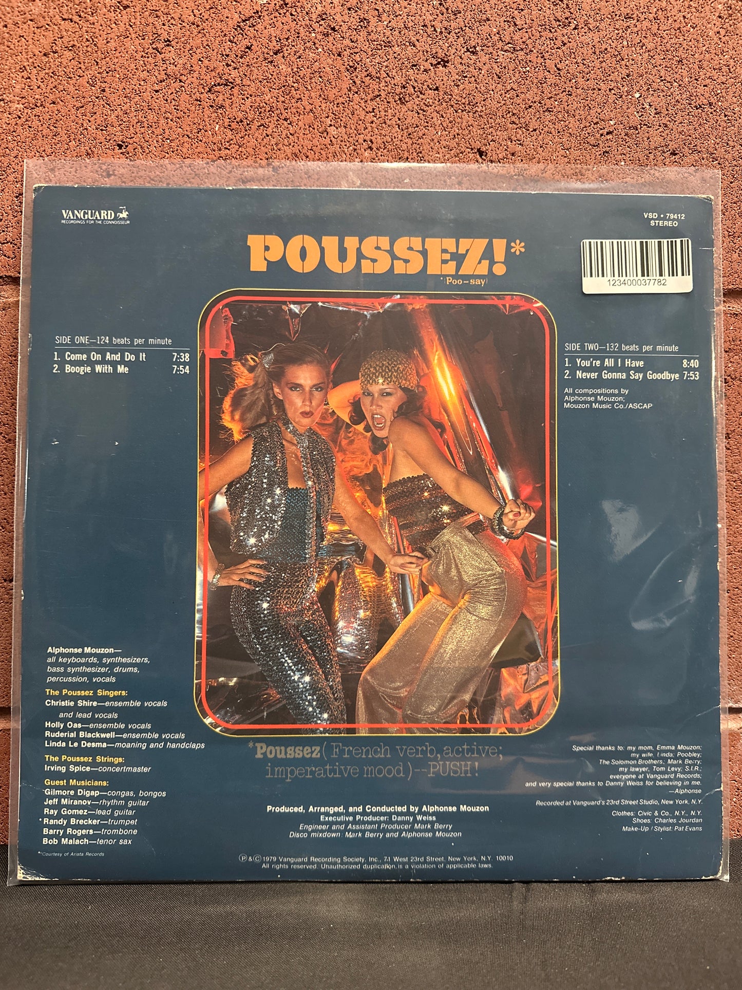 Used Vinyl:  Poussez! ”Poussez!” LP