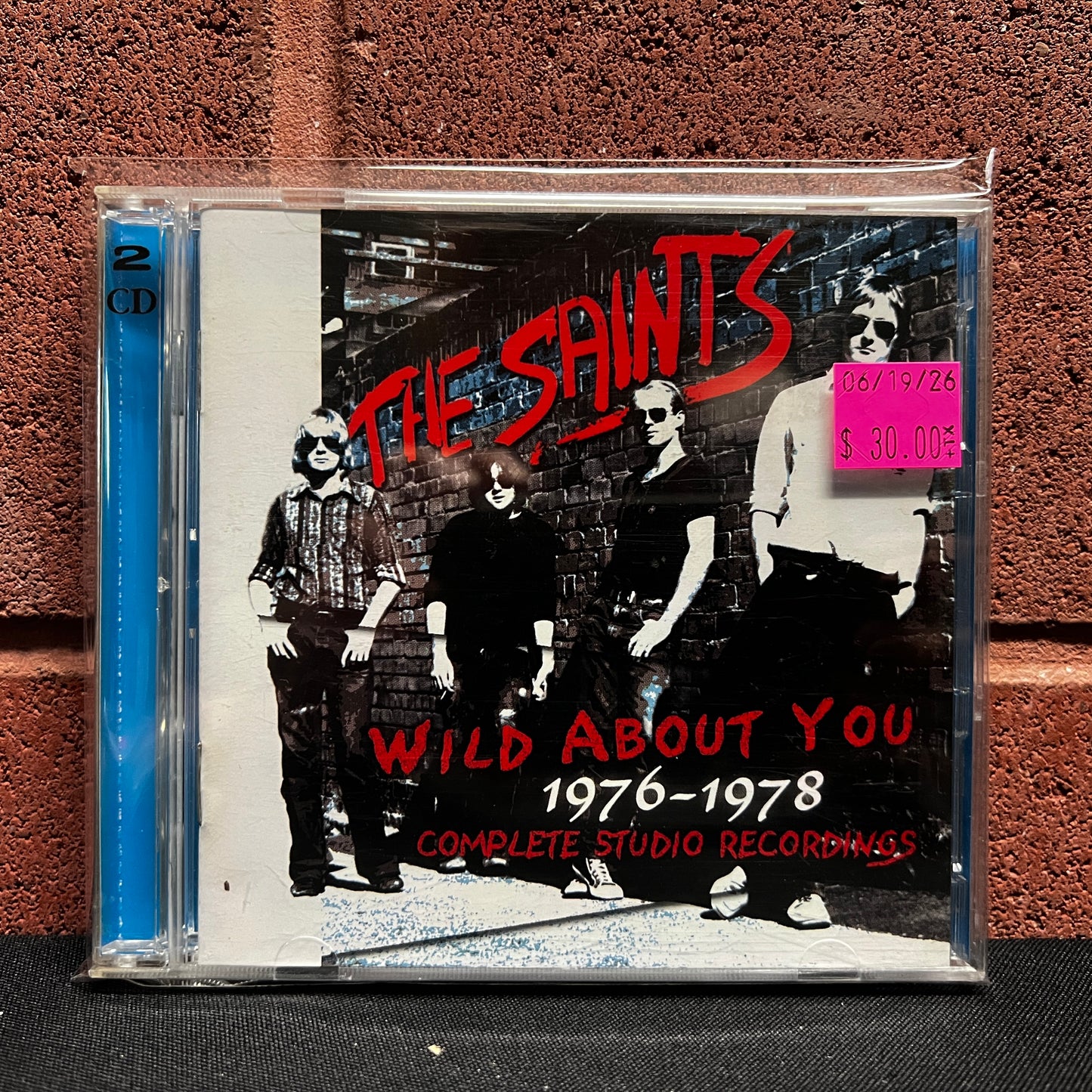 Used CD: The Saints "Wild About You 1976-1978 (Complete Studio Recordings)" 2xCD (2000 Aussie Press)