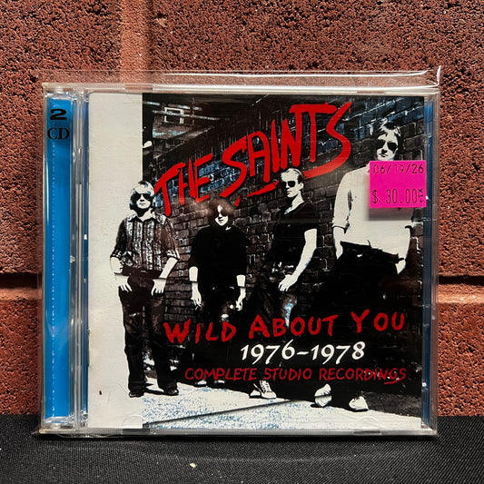 Used CD: The Saints "Wild About You 1976-1978 (Complete Studio Recordings)" 2xCD (2000 Aussie Press)