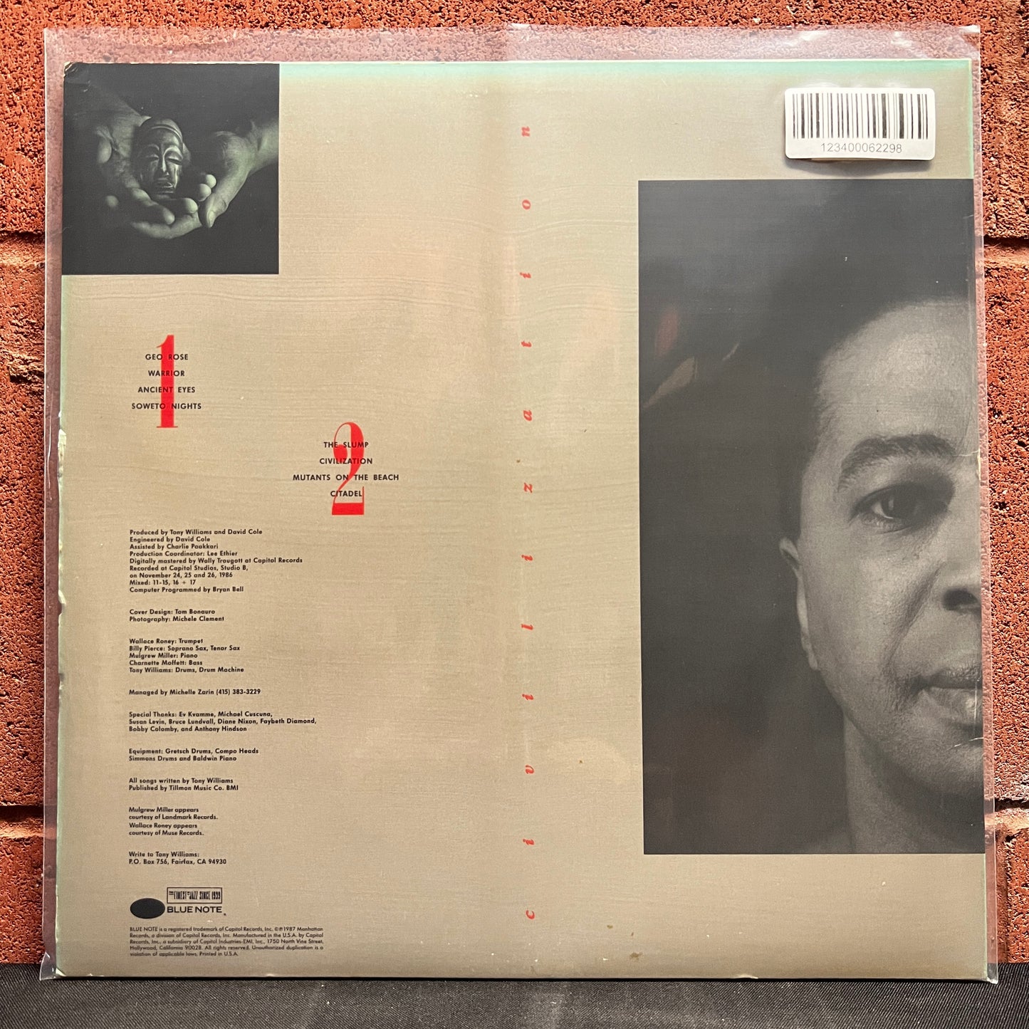 Used Vinyl: Tony Williams "Civilization" LP