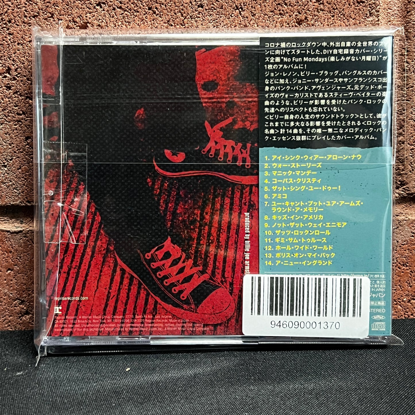 Used CD: Billie Joe Armstrong "No Fun Mondays" CD (2020 Japanese Press)