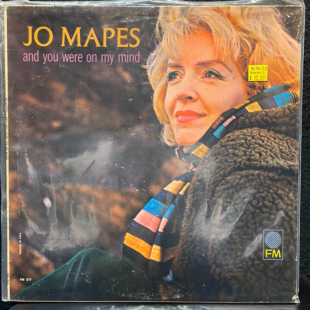 USED VINYL: Jo Mapes “And You Were On My Mind” LP