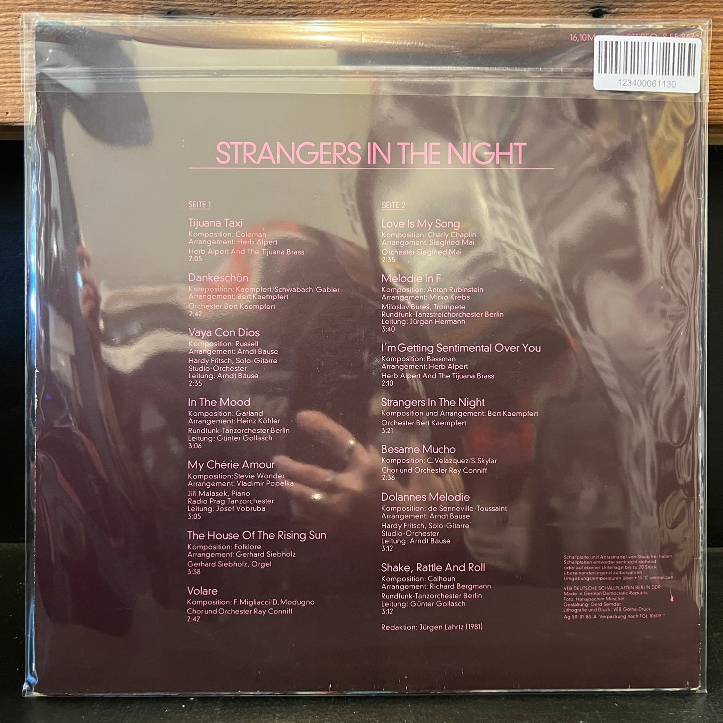 Used Vinyl: Andrew Pekler "Cover Versions" LP (2012 German Press)