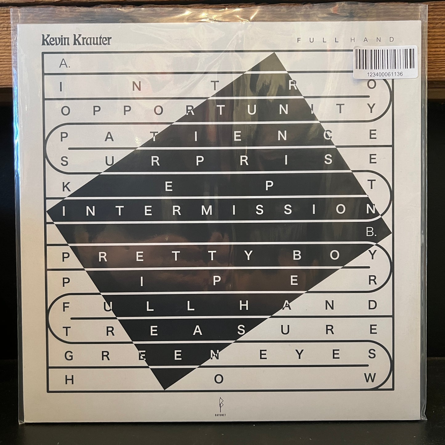 Used Vinyl: Kevin Krauter "Full Hand" LP (2020 Press - Yellow Vinyl)