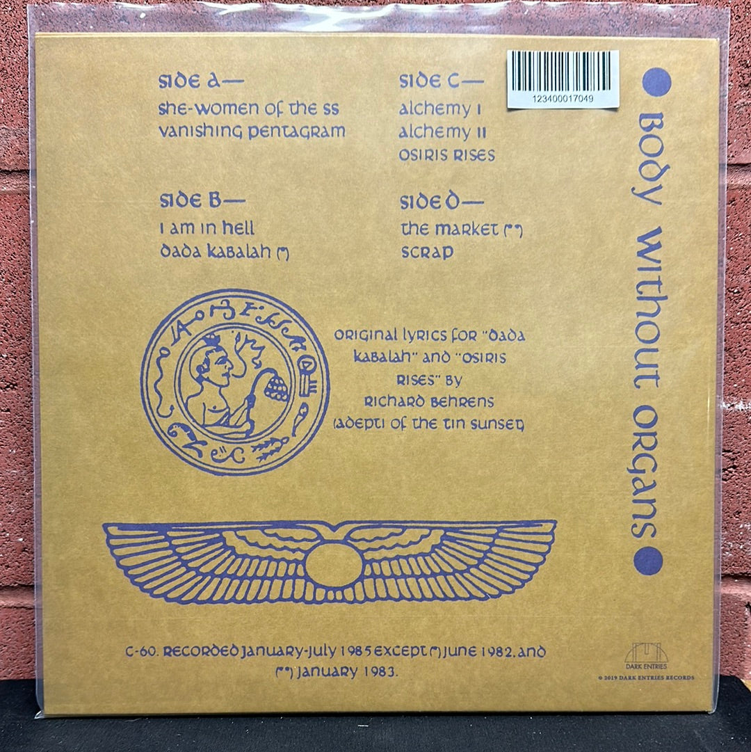 Used Vinyl:  Body Without Organs ”Isis And Thoth” 2xLP