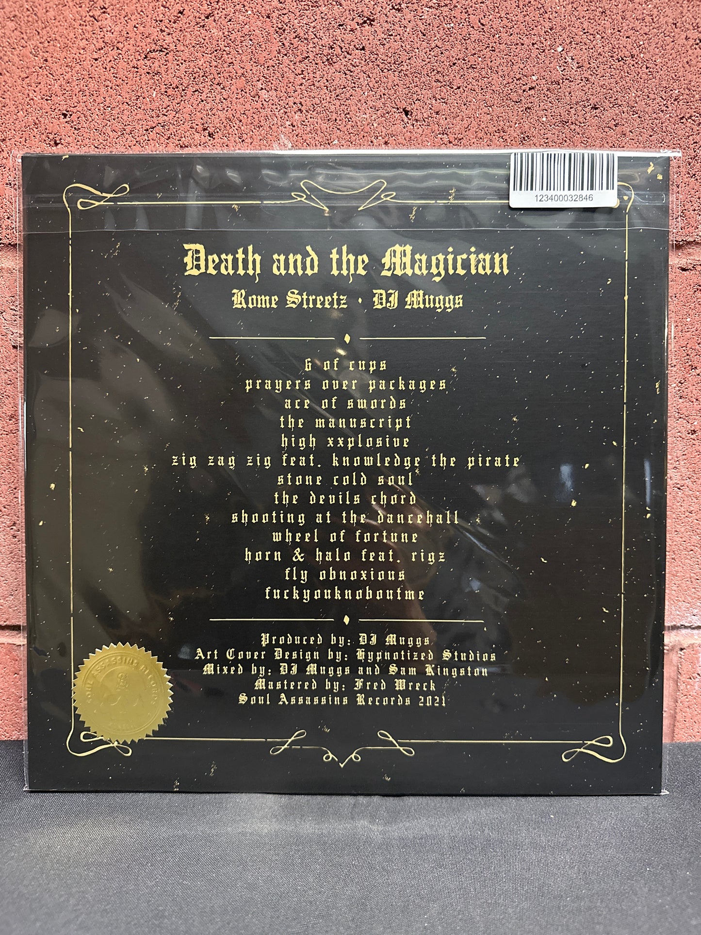 Used Vinyl:  DJ Muggs, Rome Streetz ”Death & The Magician” LP