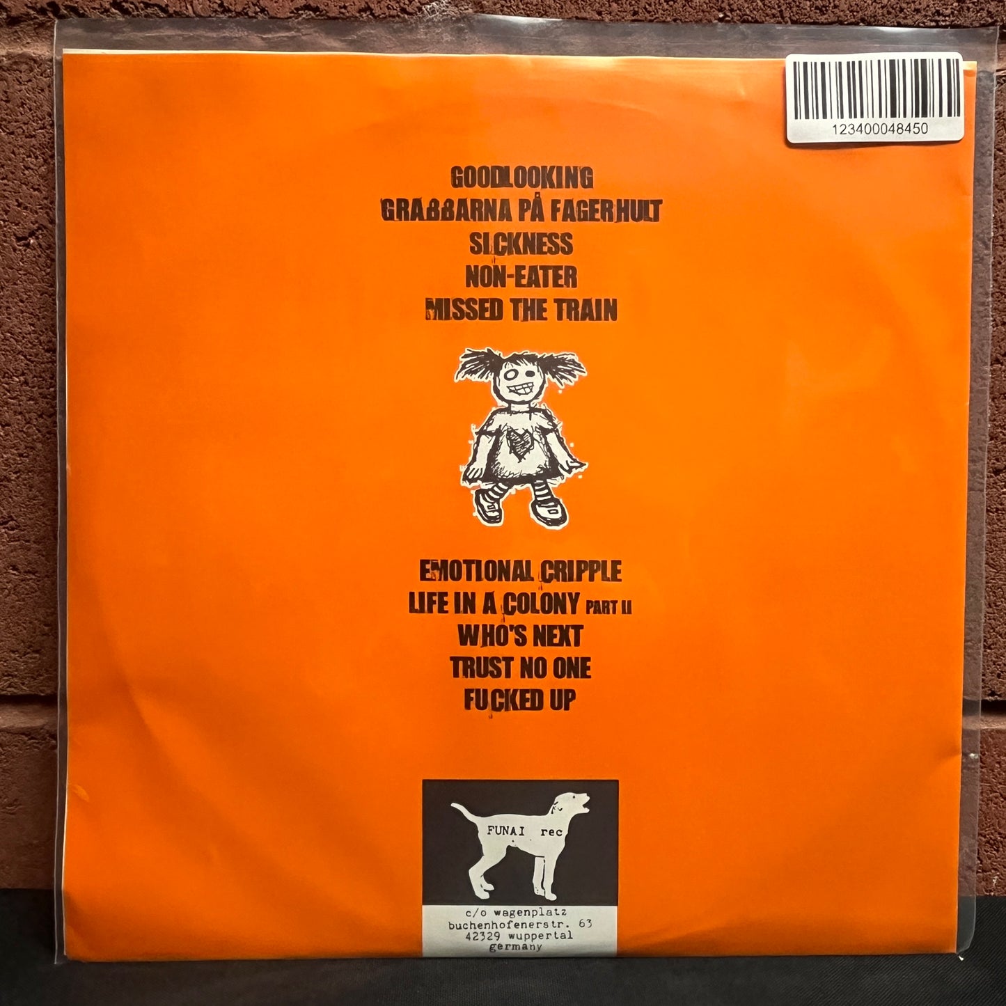 Used Vinyl: Burning Kitchen "Damn You If You Do Damn You If You Don't" 10"