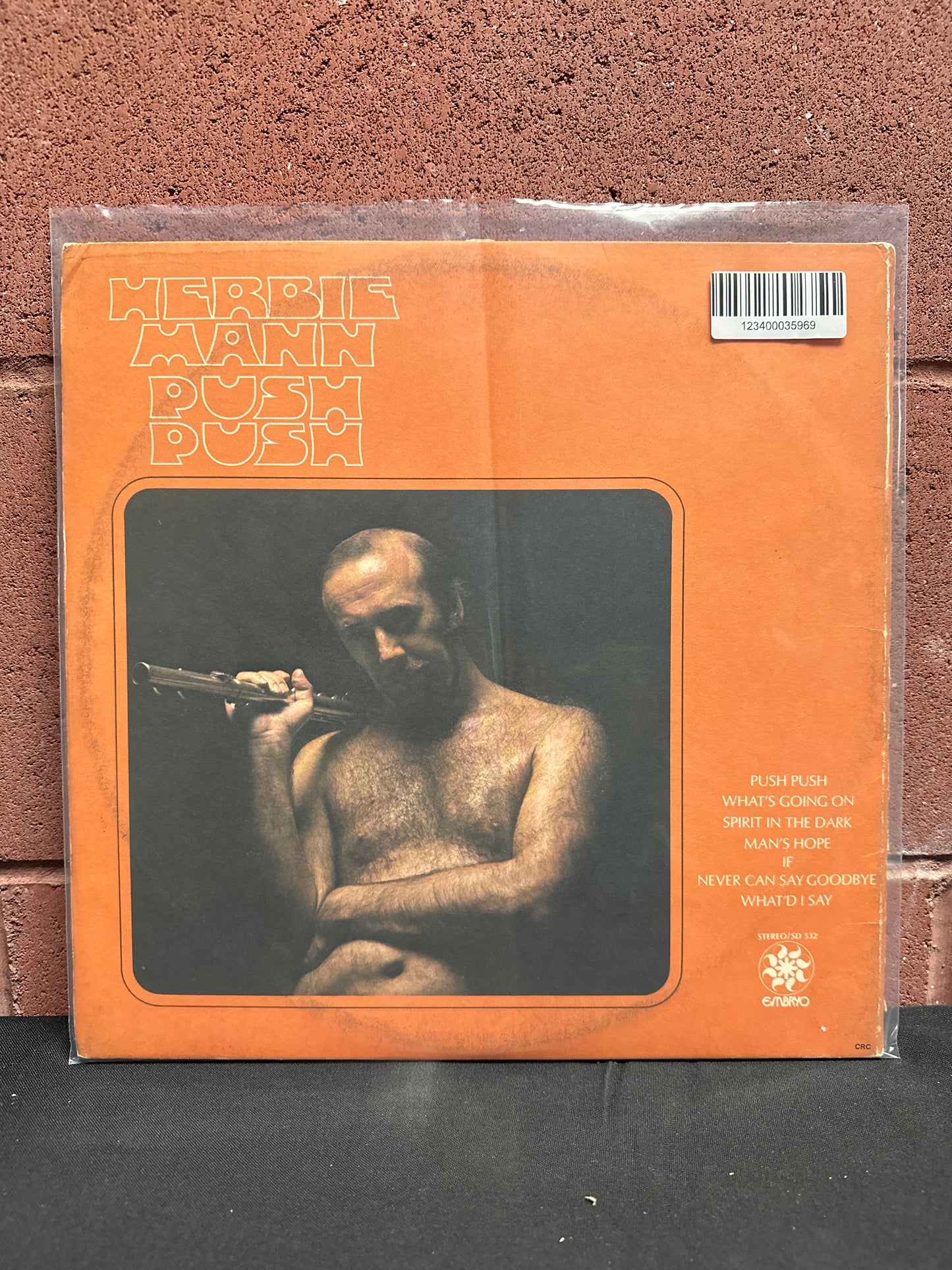 Used Vinyl:  Herbie Mann ”Push Push” LP