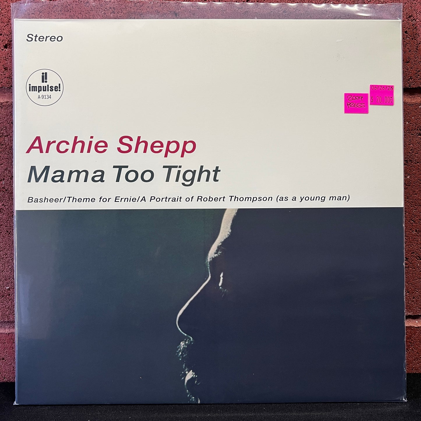Used Vinyl: Archie Shepp "Mama Too Tight" LP (2009 180g Press)