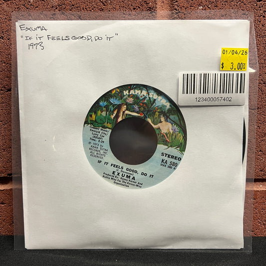 Used Vinyl: Exuma "If It Feels Good, Do It" 7" (1973 Press)