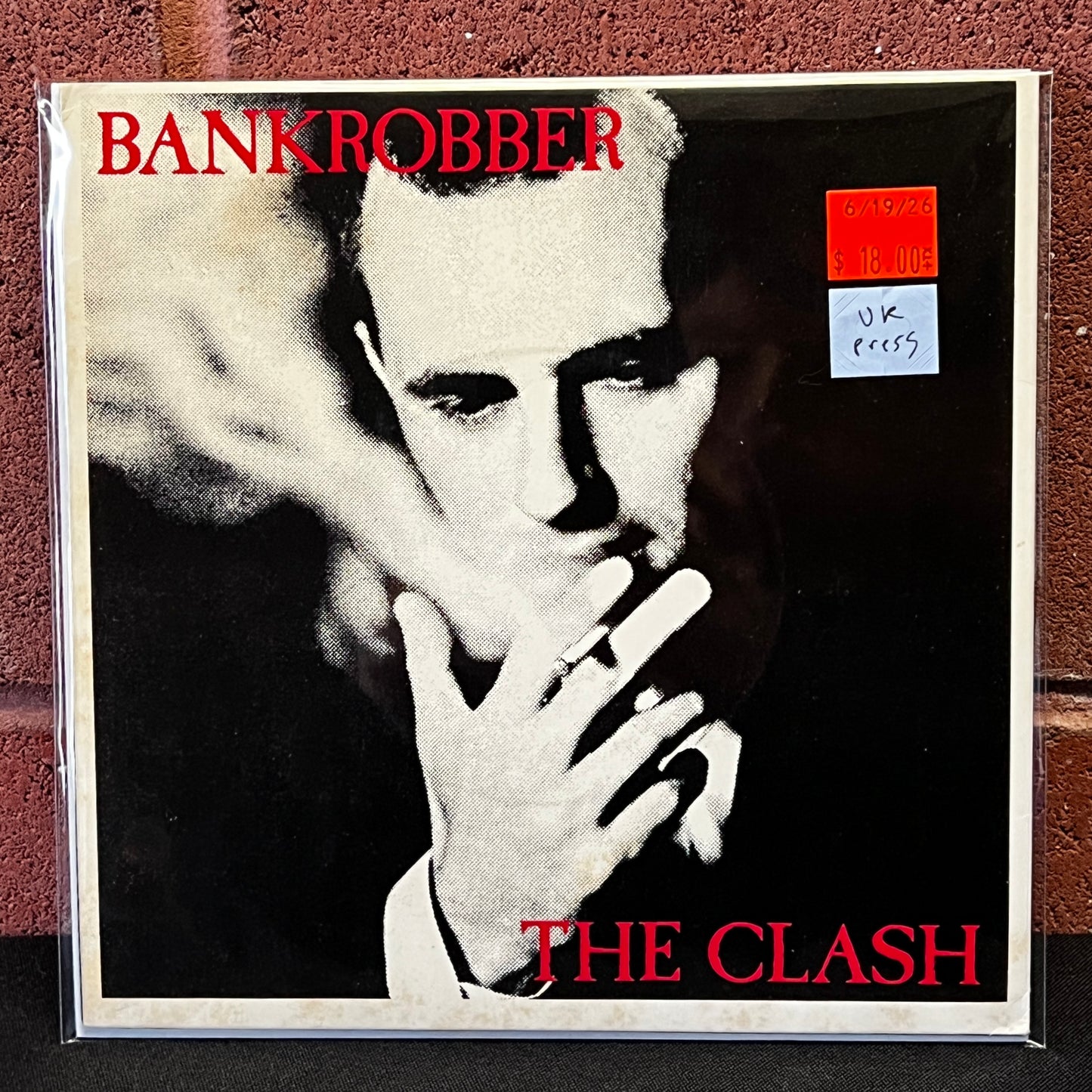 Used Vinyl: The Clash "Bankrobber" 7" (1980 UK "timtom" Press)