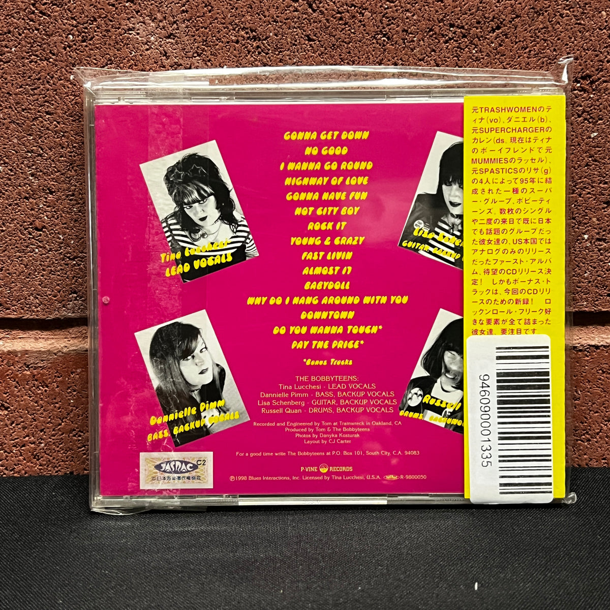 Used CD: The Bobbyteens "Fast Livin & Rock N Roll" CD (1998 Japanese Press w/ Bonus Tracks)