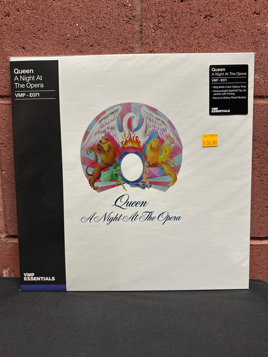 Used Vinyl:  Queen ”A Night At The Opera” LP (Colored vinyl)