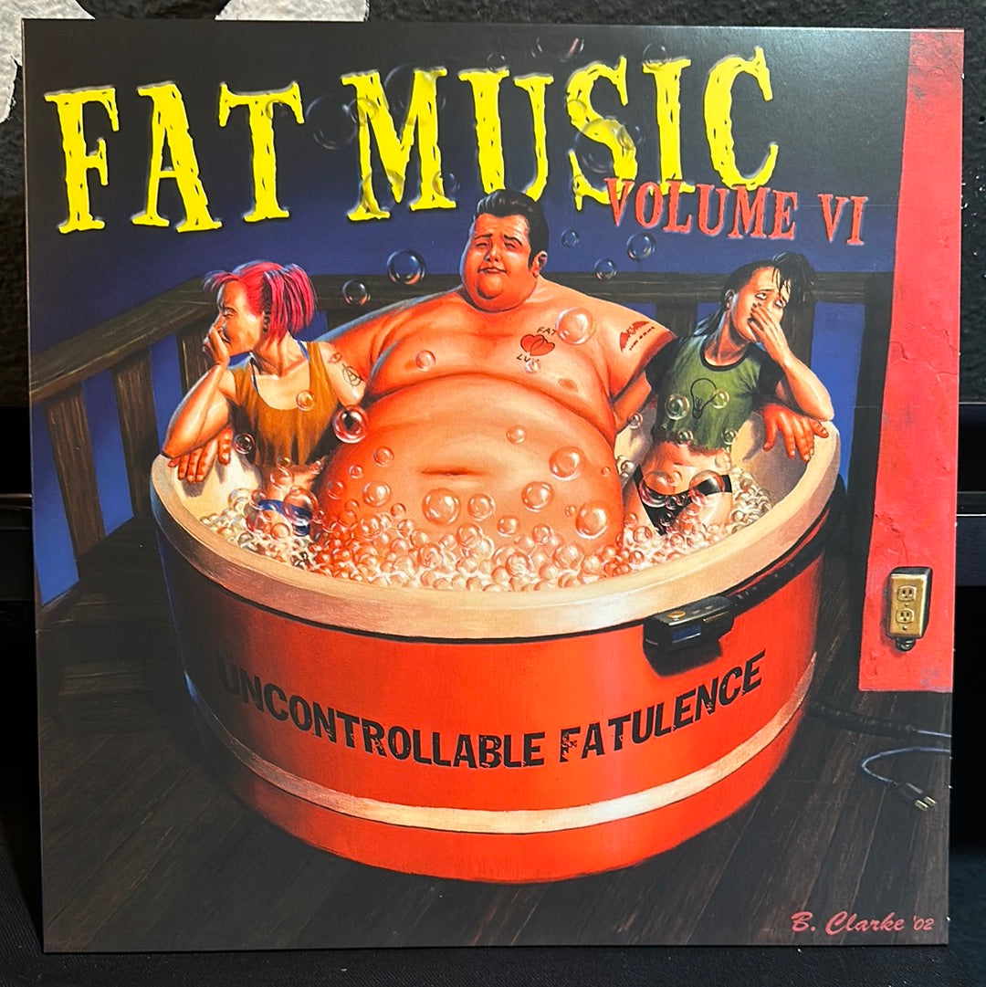 Used Vinyl:  Various ”Fat Music Volume VI: Uncontrollable Fatulence” LP (Blue vinyl)