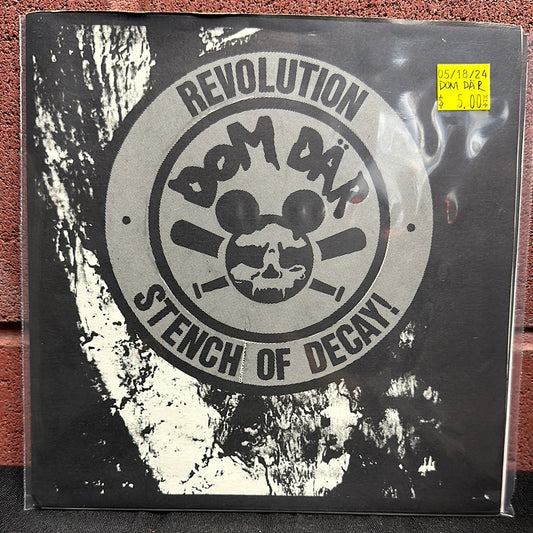 Used Vinyl:  Dom Dar ”Revolution / Stench Of Decay!” 7"