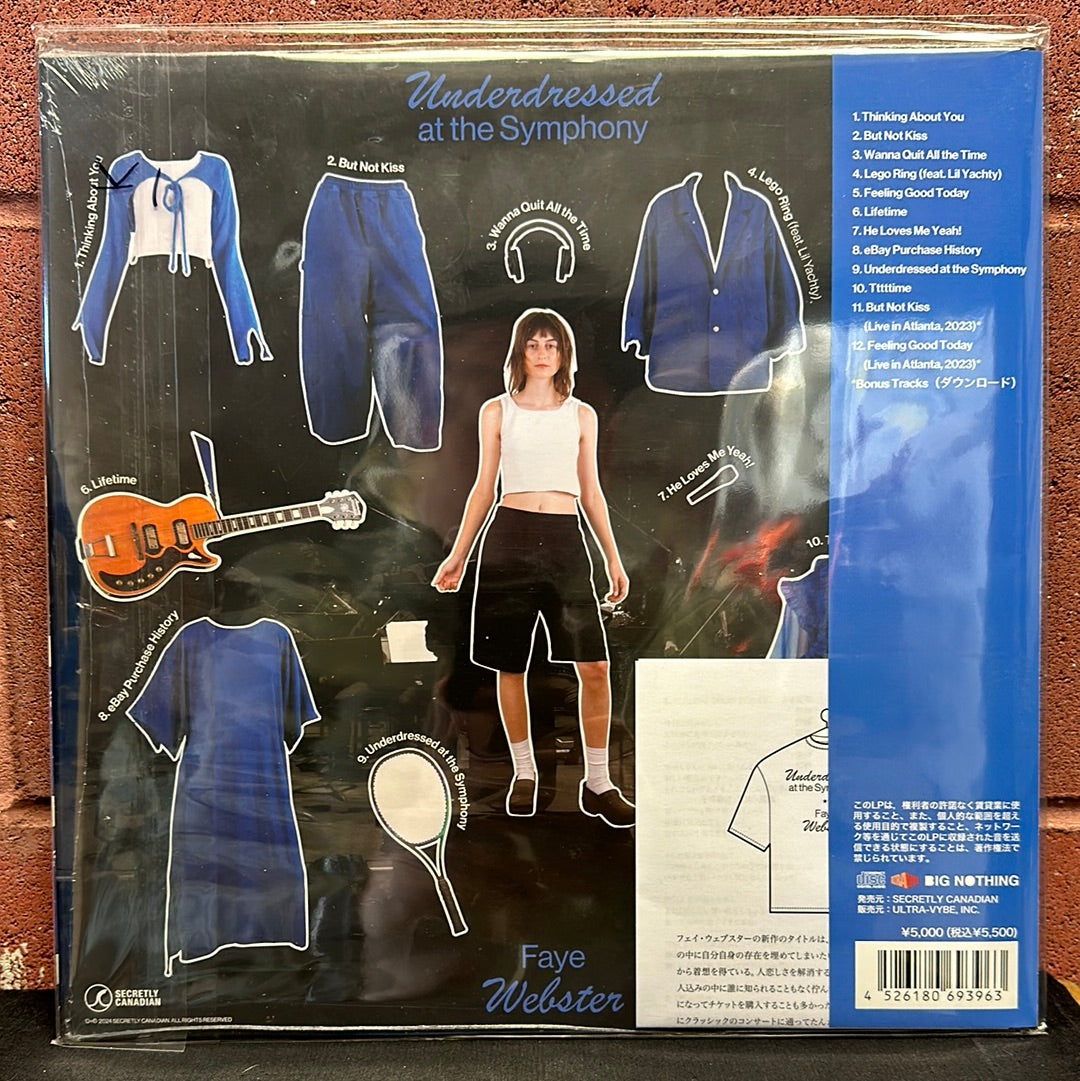 Faye Webster "Underdressed At The Symphony" LP (Japanese Press - Clear Vinyl)