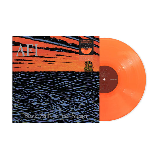 AFI "Black Sails In The Sunset" LP (Orange Vinyl w/Bonus tracks!)