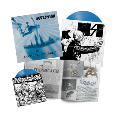 Agression "Don't Be Mistaken" LP (Blue Vinyl)