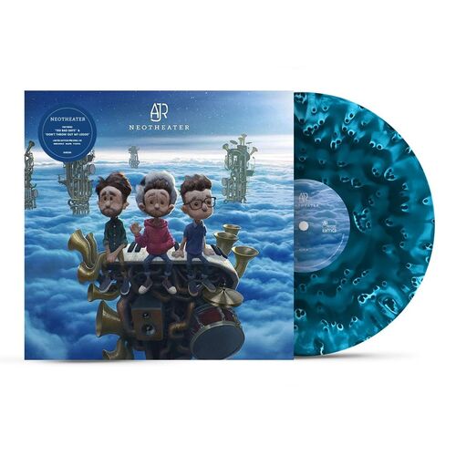 PRE-ORDER: AJR "Neotheater" LP (Ghostly Blue Vinyl)