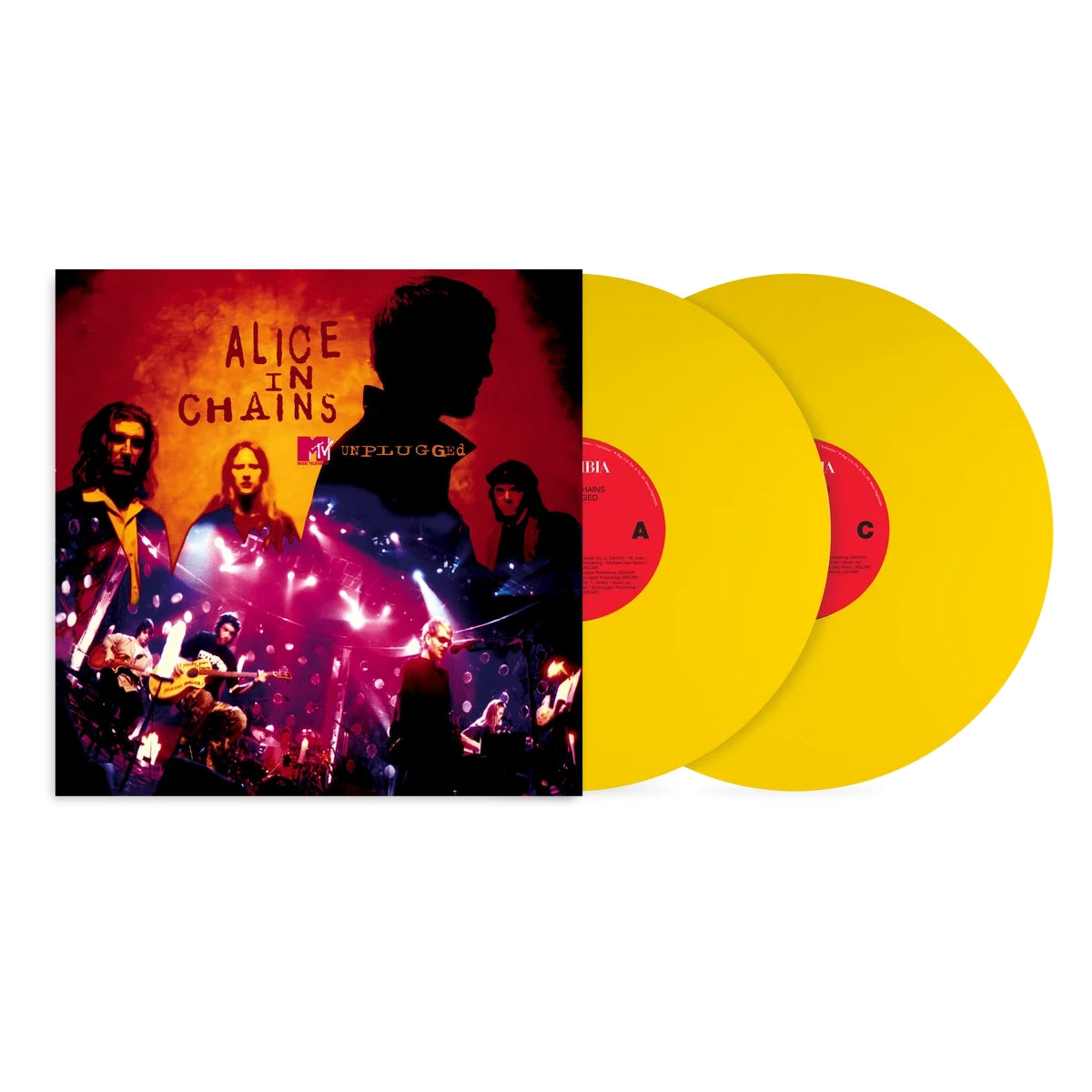 PRE-ORDER: Alice in Chains "UNPLUGGED" 2xLP (Color Vinyl)