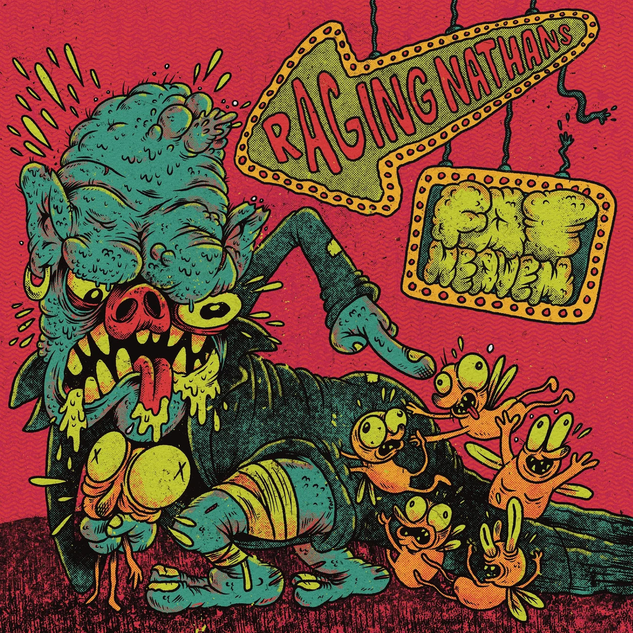 Fat Heaven / Raging Nathans 'Split" 7"