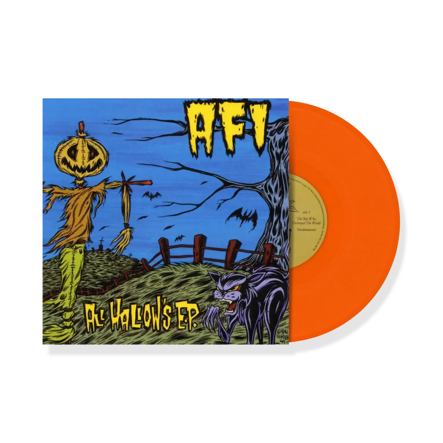 AFI ''All Hallow's E.P.'' 10" EP on Orange Vinyl.