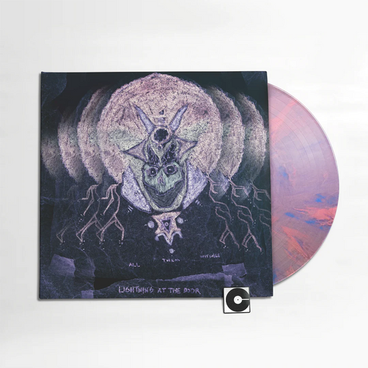 All Them Witches "Lightning At The Door" LP (Translucent Pink with Blue Swirls Synthwave Vinyl)