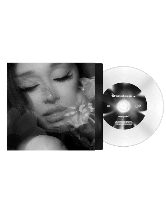 Ariana Grande "hate that i made you love me" 7" Single (Indie Exclusive Dandelion White Vinyl)