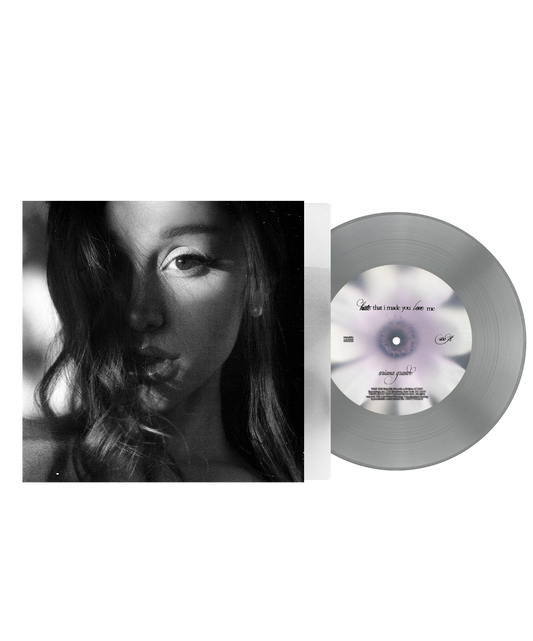 Ariana Grande "hate that i made you love me" 7" Single (Indie Exclusive Fluffy Tail Gray Vinyl)