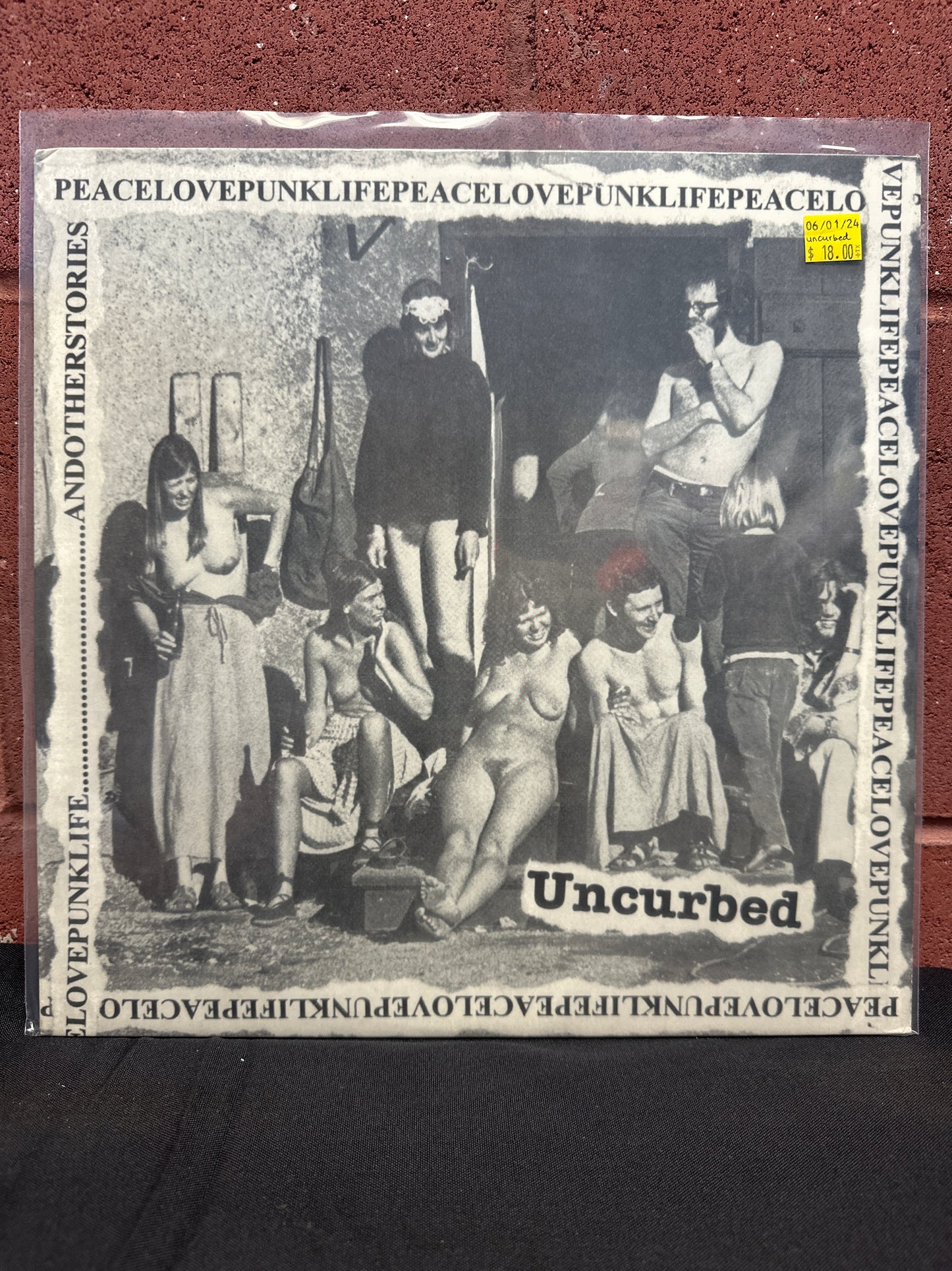 Used Vinyl:  Uncurbed ”Peacelovepunklife...Andotherstories” LP