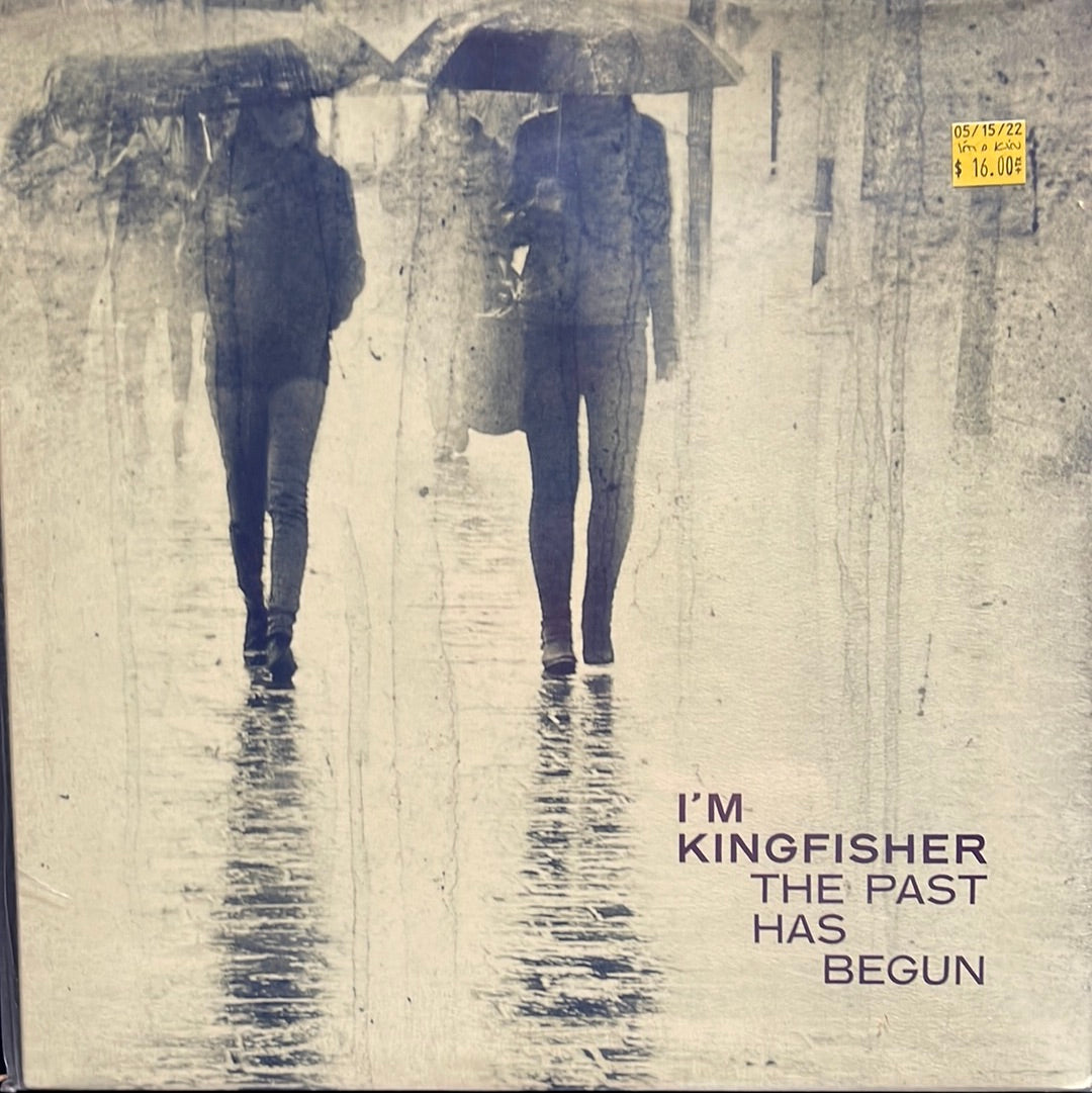 USED VINYL: I'm Kingfisher "The Past Has Begun" LP (Transparent Blue Vinyl)