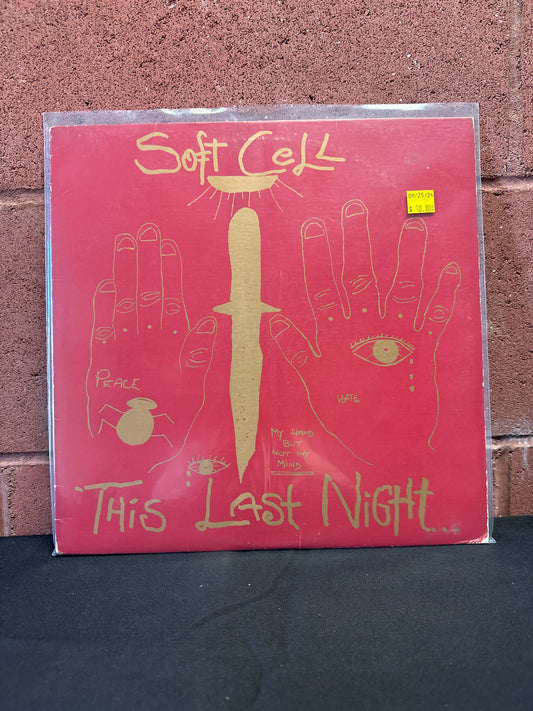 Used Vinyl:  Soft Cell ”This Last Night In Sodom” LP