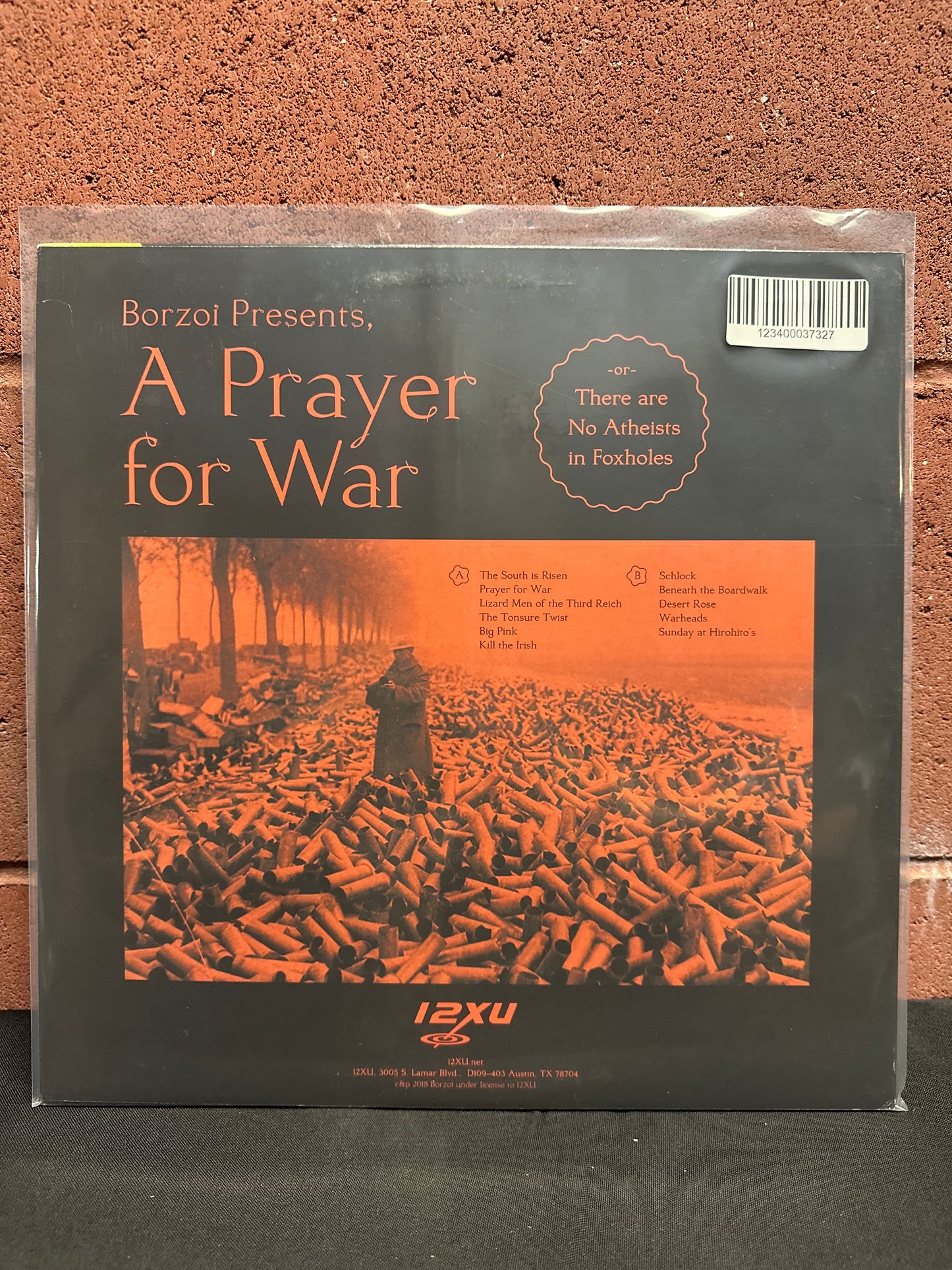 Used Vinyl:  Borzoi ”A Prayer For War” LP