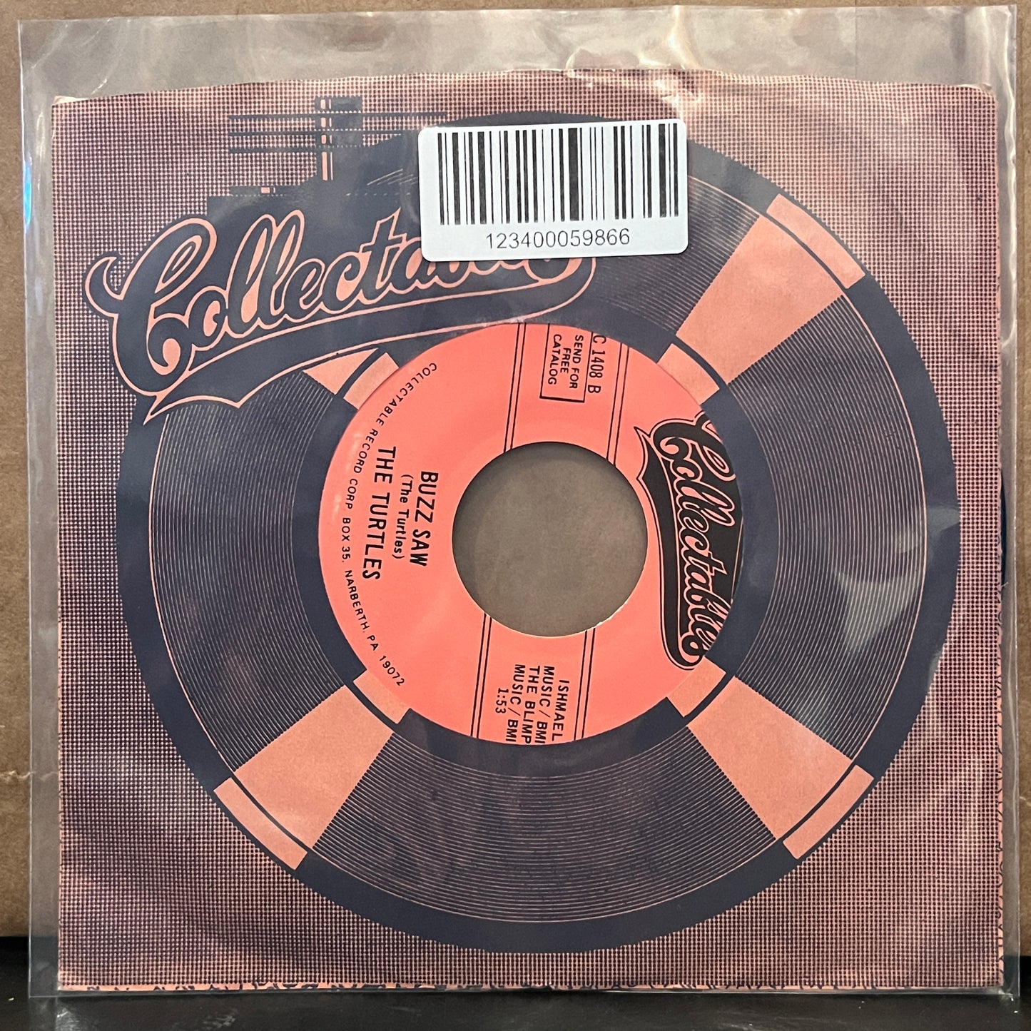 Used Vinyl: Turtles "You Showed Me / Buzzsaw" 7" (80's pressing)