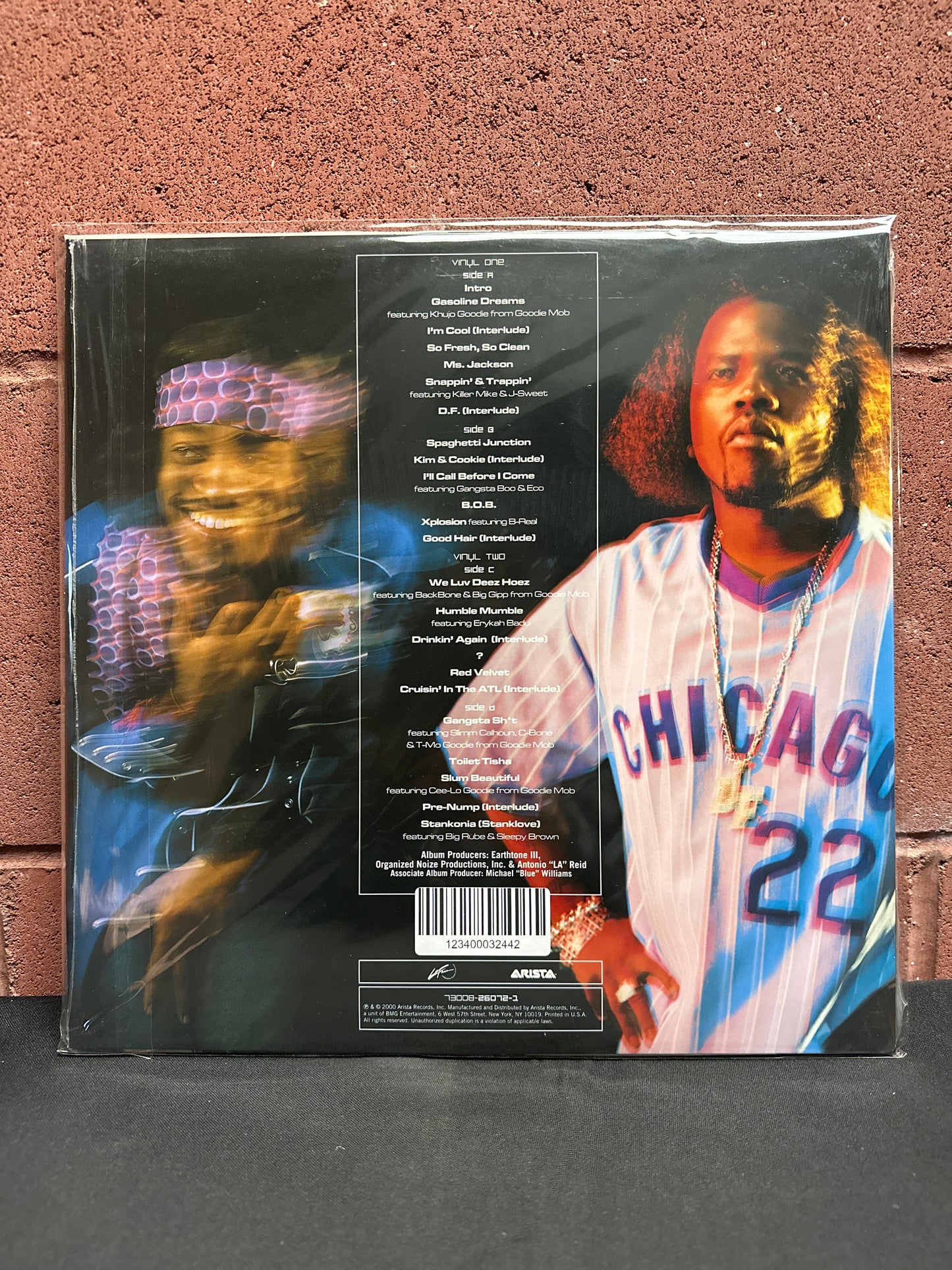 Used Vinyl:  OutKast ”Stankonia” 2xLP