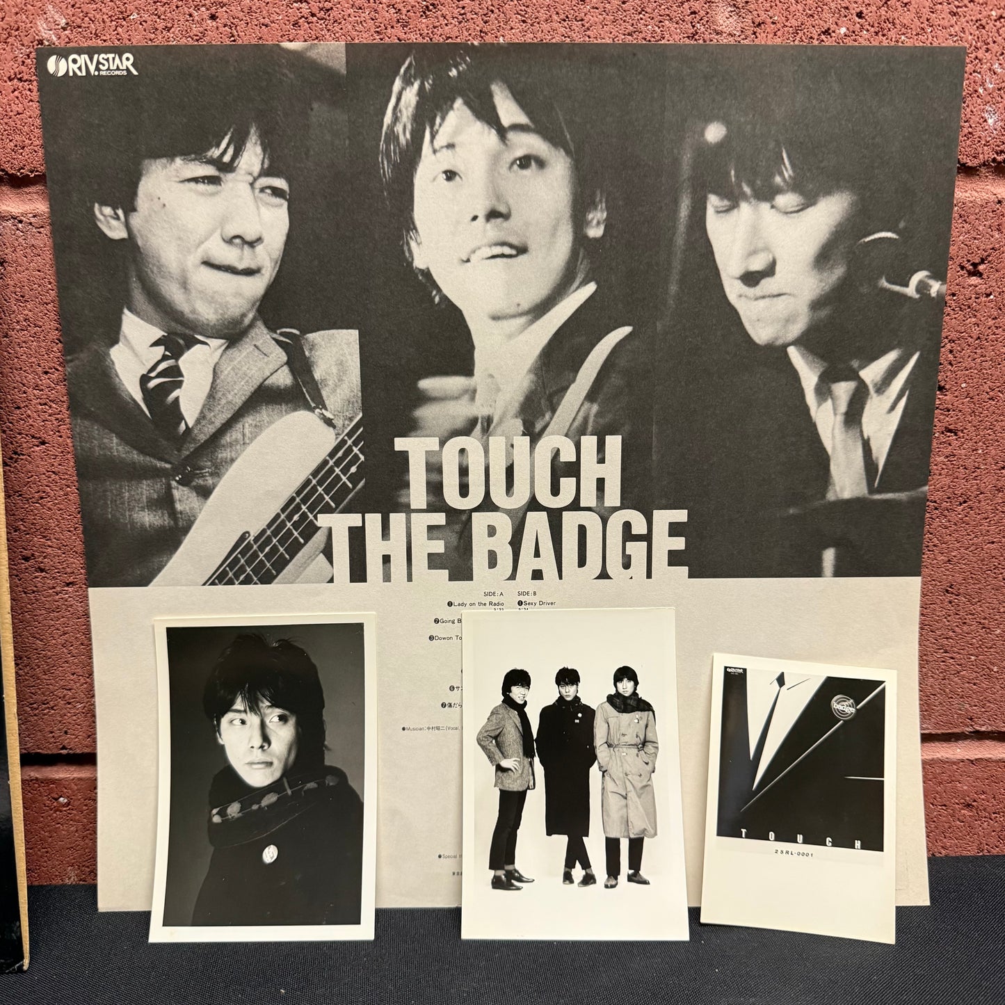 Used Vinyl: The Badge "Touch" LP (Japanese Press Promo copy w/ promotional inserts)