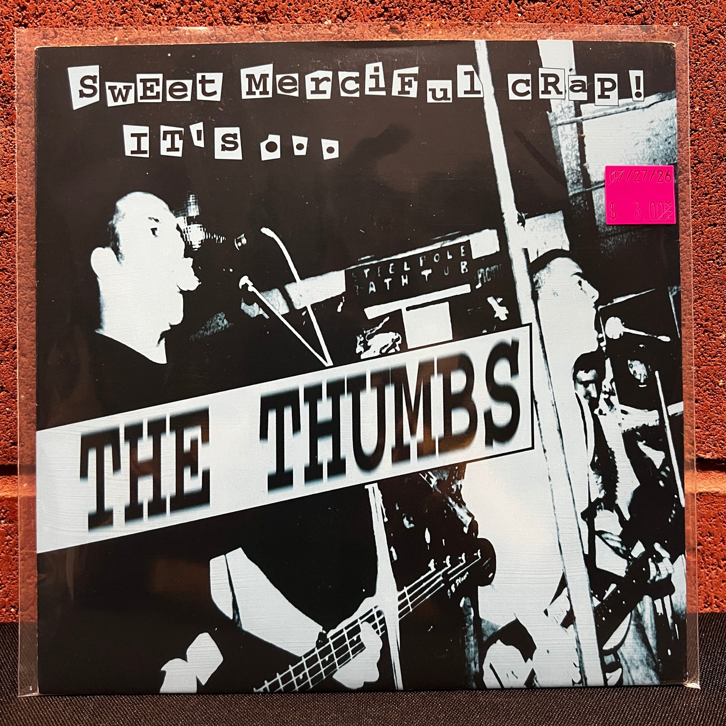 Used Vinyl: The Thumbs "Sweet Merciful Crap!" 7" (1997 Press)