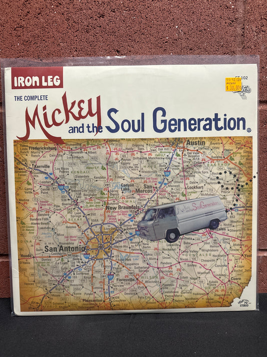 Used Vinyl:  Mickey & The Soul Generation ”Iron Leg - The Complete Mickey And The Soul Generation” 2xLP