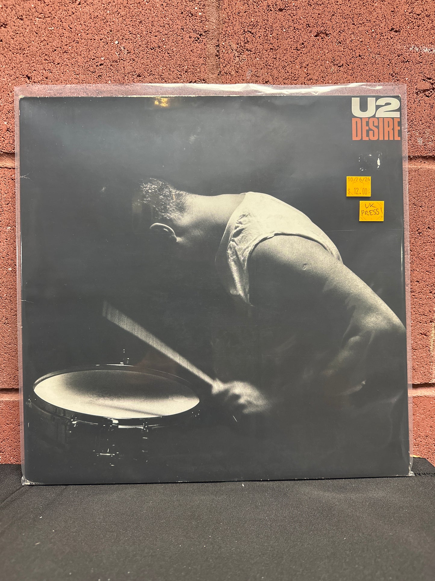 Used Vinyl:  U2 ”Desire” 12"